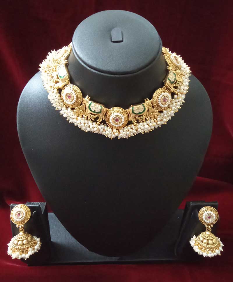 ANTIQUE MEENAKARI SET