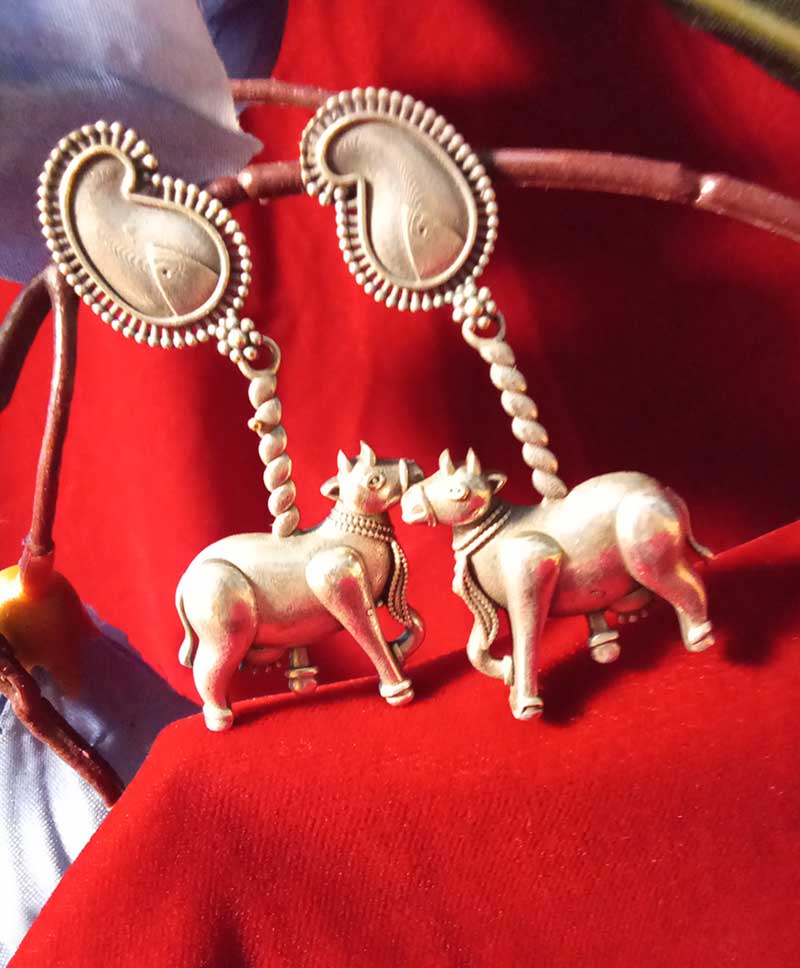 Oxidised Earrings - CALVES