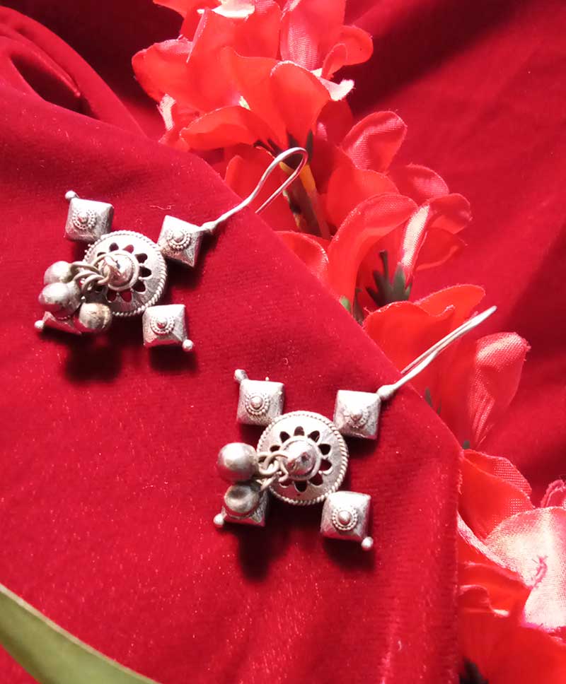 Oxidised Earrings - DROPS