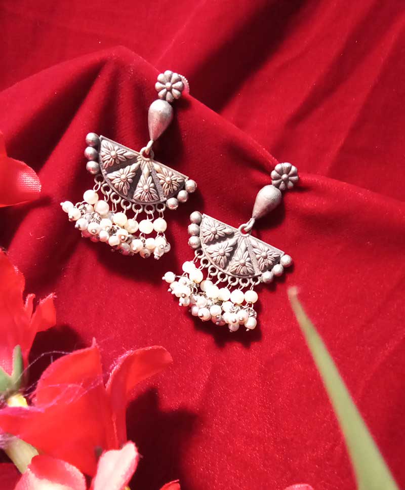 Oxidised Earrings - DROPS