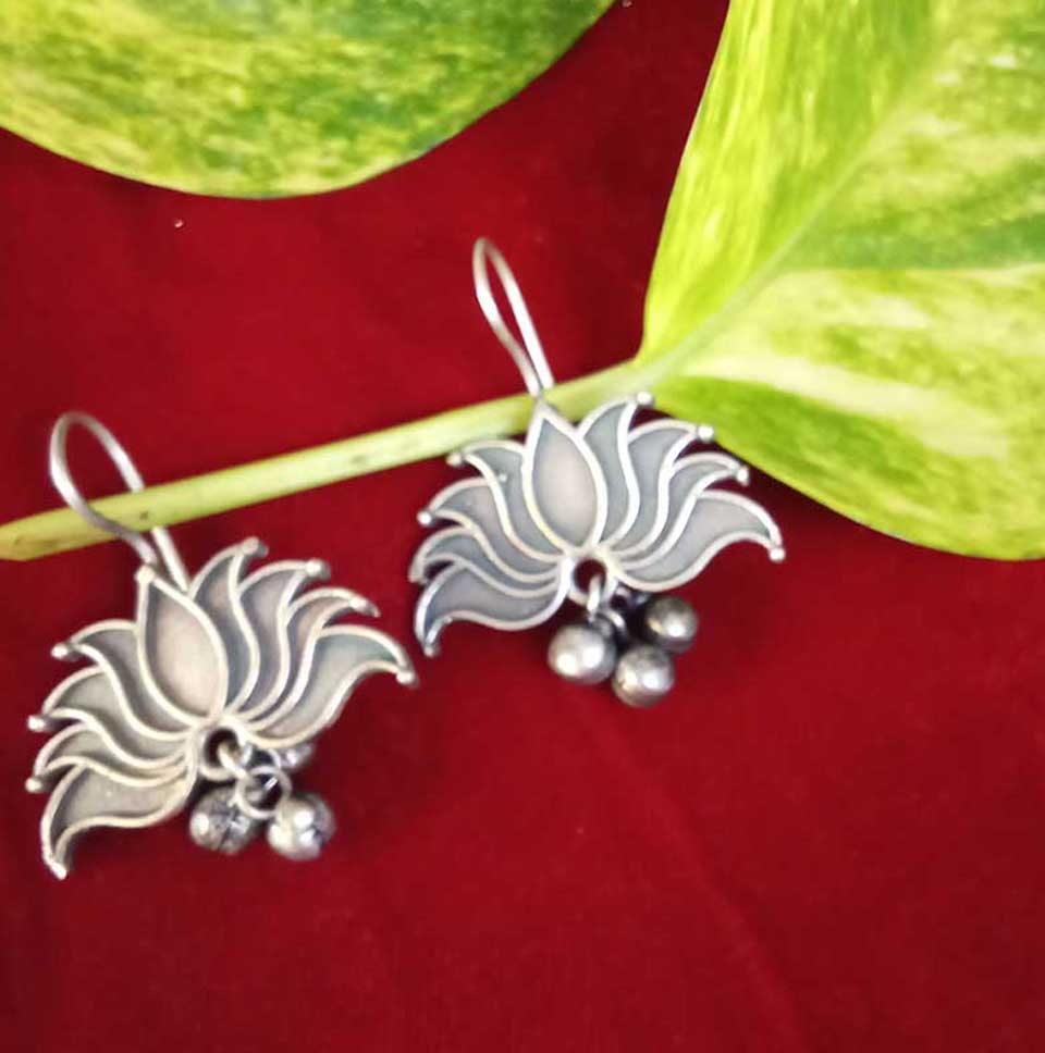 Oxidised Earrings