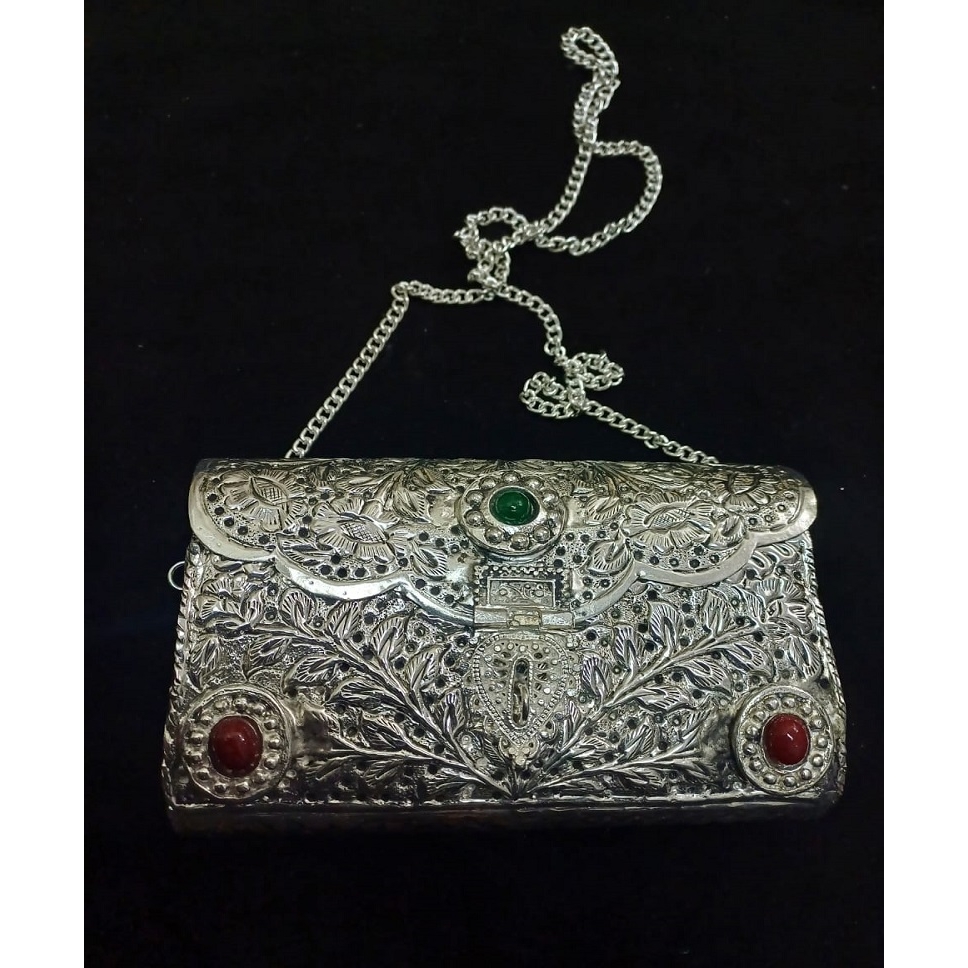 Oxidised Hand Clutches