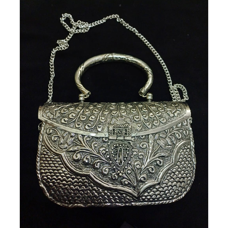 Oxidised Hand Clutches