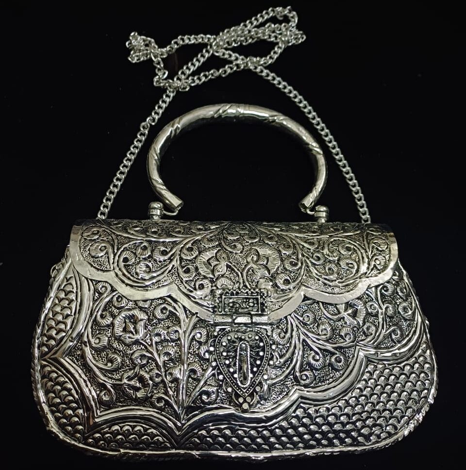 Oxidised Hand Clutches