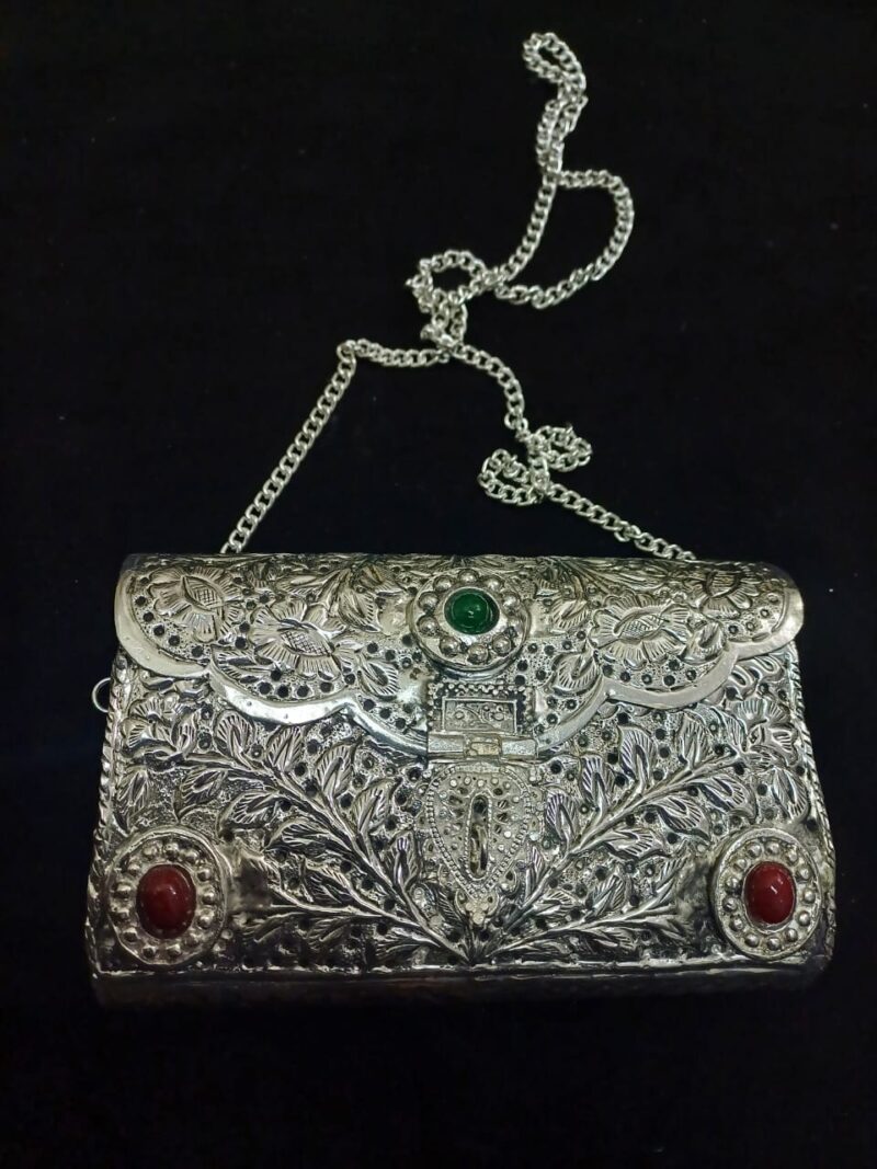 Oxidised Hand Clutches - Image 4